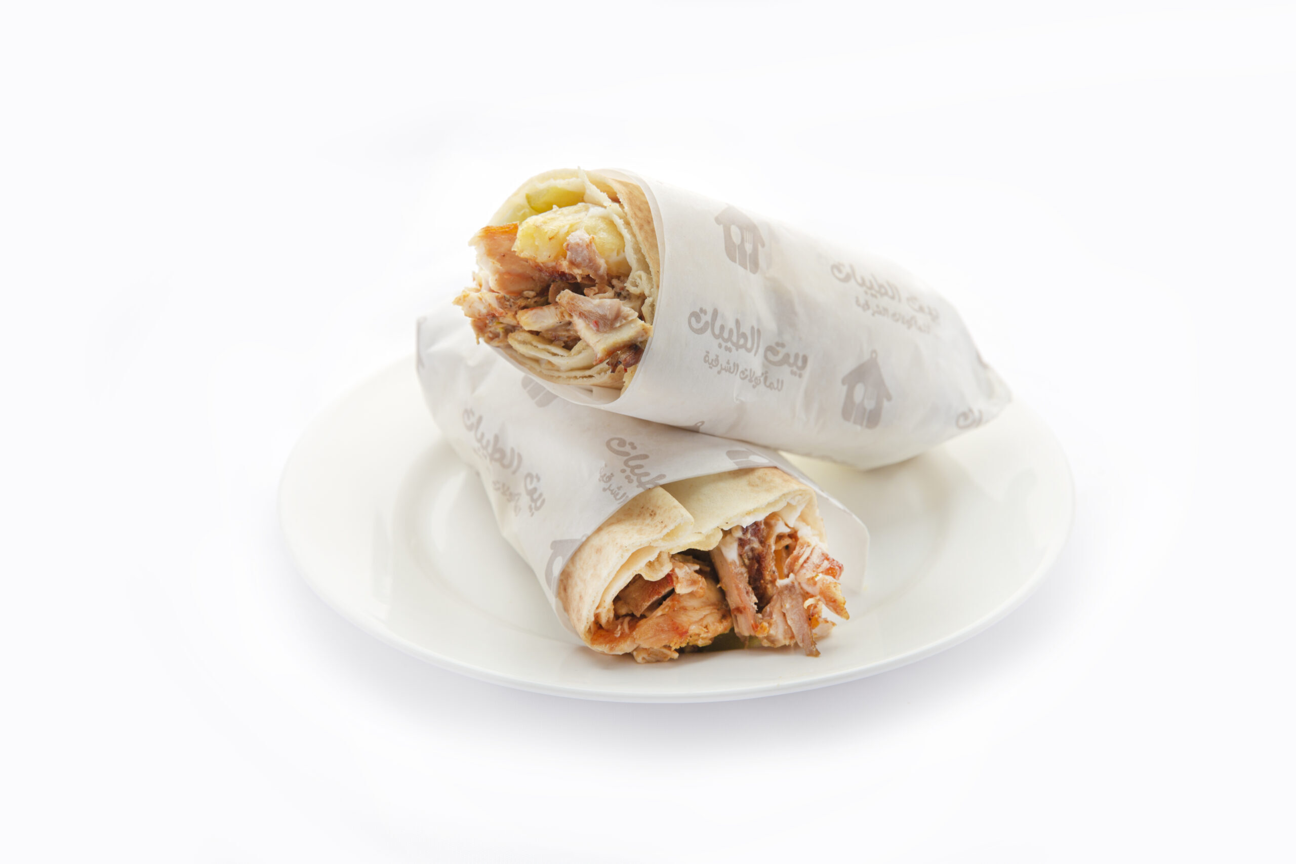 Shawarma in Pita Bread - Image 1